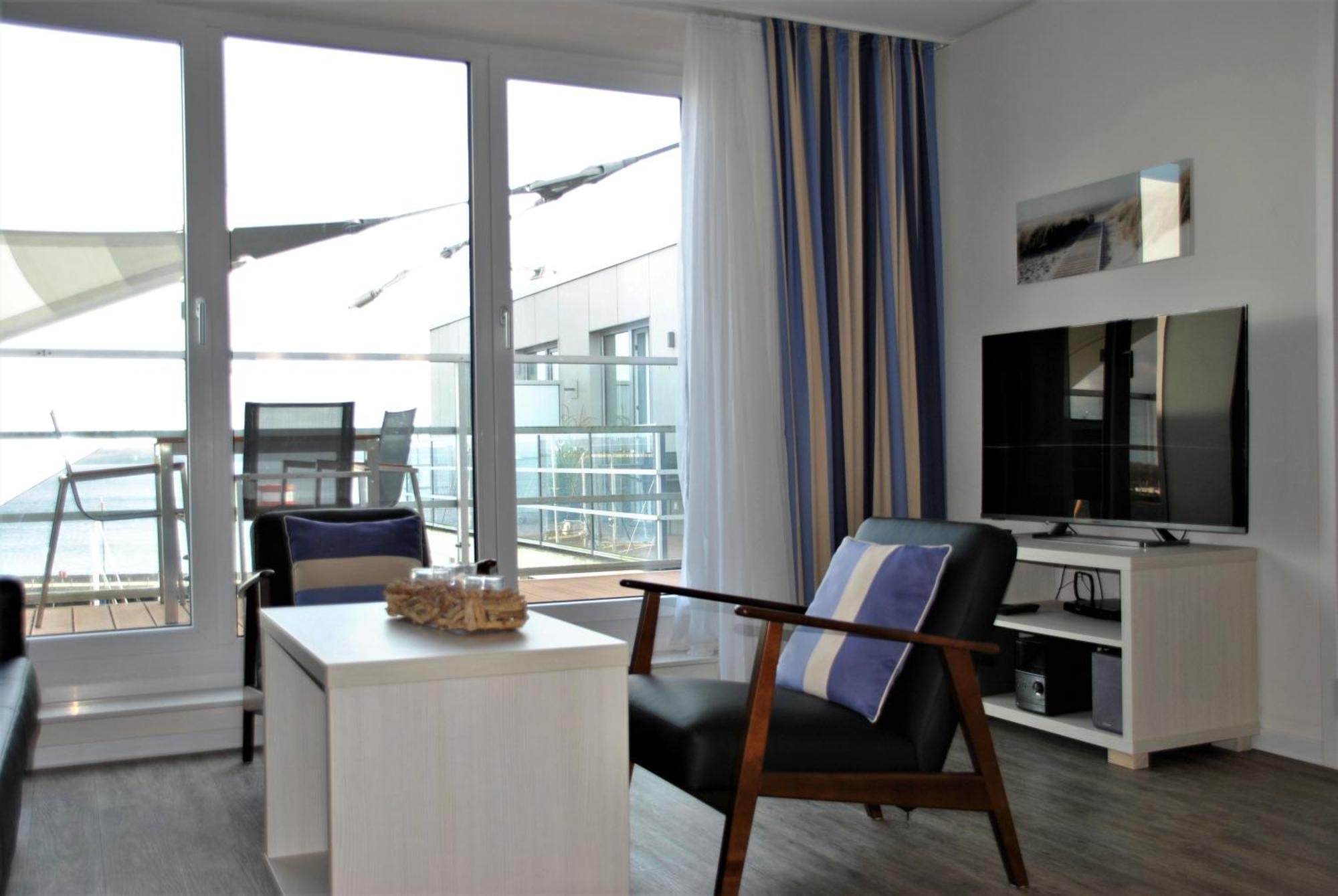 Apartment 42 "Segler", Mit Sauna, Blickrichtung Offene See Eckernförde Екстериор снимка