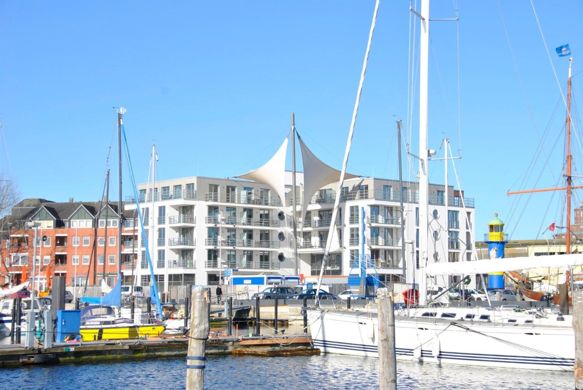 Apartment 42 "Segler", Mit Sauna, Blickrichtung Offene See Eckernförde Екстериор снимка